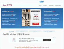 Tablet Screenshot of newipvpn.com